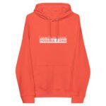 Sweat à capuche chrétien femme “Possible à Dieu” | Pull – Image 18