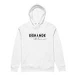 sweat à capuche chrétien "Demande à Dieu" | Hoodie blanc – Image 3