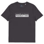 T-shirt chrétien homme “Possible à Dieu” | En couleurs – Image 4