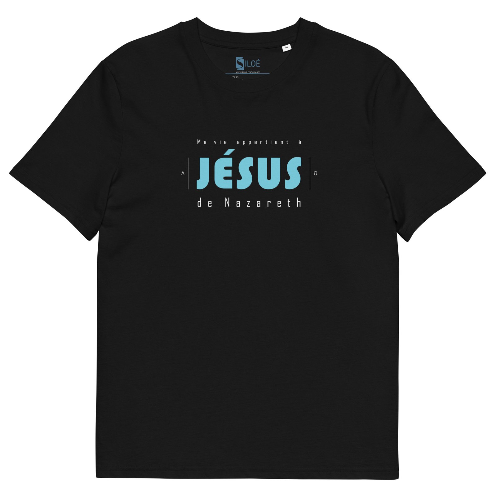 T-shirt coton homme | Ma vie appartient à Jésus – Image 2