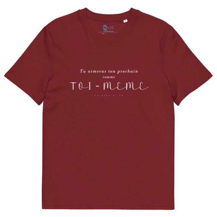 T-shirt chrétien pour femme «Tu aimeras ton prochain comme toi-même» – Image 9