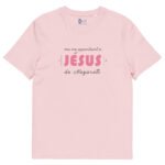 T-shirt coton femme « Ma vie appartient à Jésus » | Blanc – Image 10