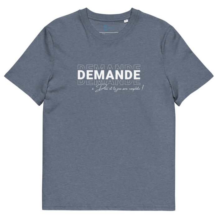 T-shirt chrétien homme “Demande”| Diverses couleurs – Image 22