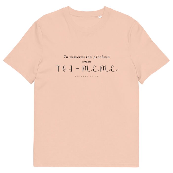 Aimer son prochain T-shirt coton femme | Haut chrétien – Image 5