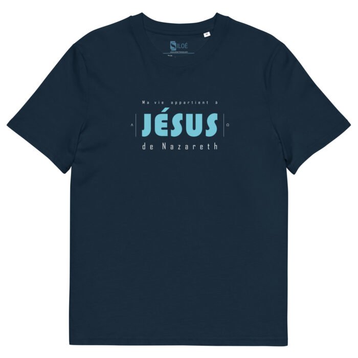 T-shirt coton homme | Ma vie appartient à Jésus – Image 6