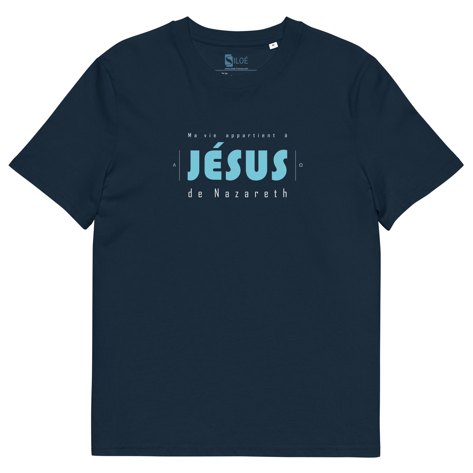 T-shirt coton homme | Ma vie appartient à Jésus – Image 6