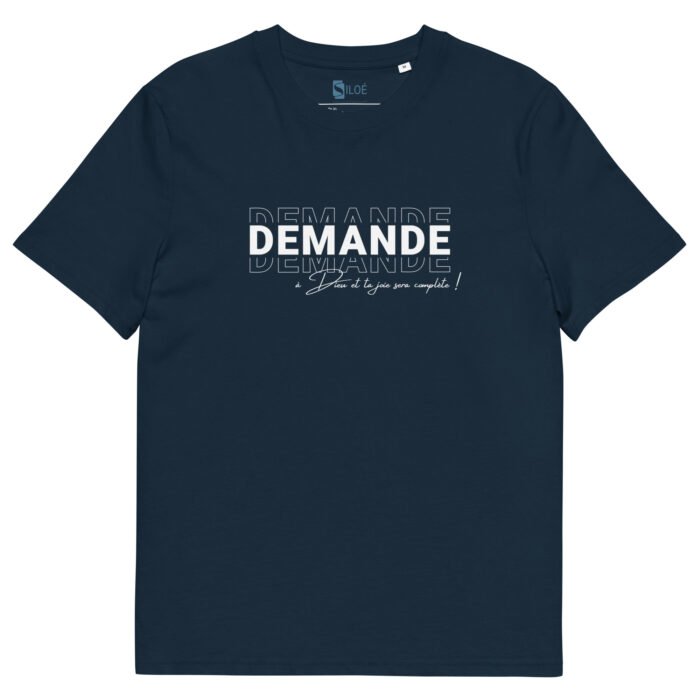 T-shirt chrétien homme “Demande”| Diverses couleurs – Image 10
