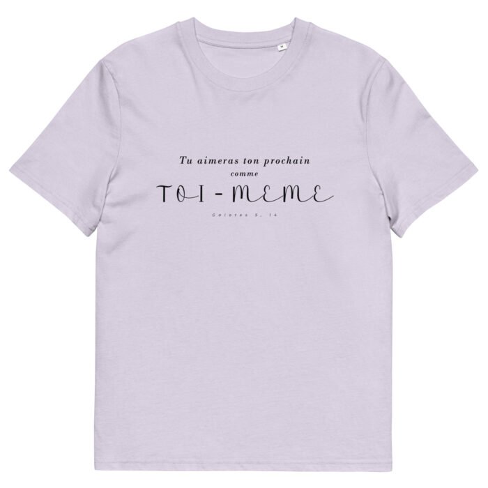 Aimer son prochain T-shirt coton femme | Haut chrétien – Image 9