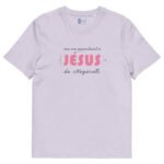 T-shirt coton femme « Ma vie appartient à Jésus » | Blanc – Image 6