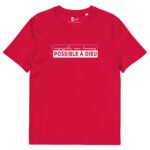 T-shirt chrétien homme “Possible à Dieu” | En couleurs – Image 16