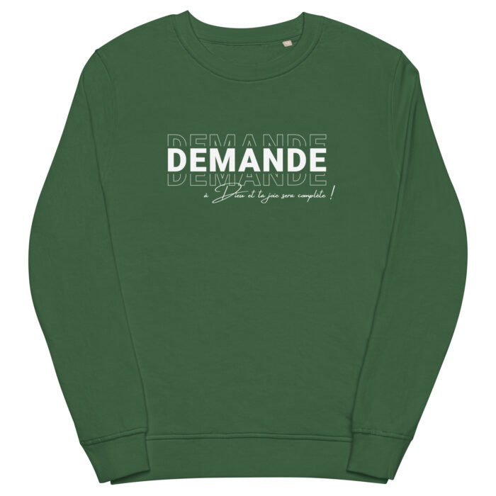 Sweat chrétien homme “Demande à Dieu” | Couleurs – Image 13