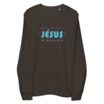 Sweat chrétien homme «Ma vie appartient à Jésus» | Pull Noir – Image 7
