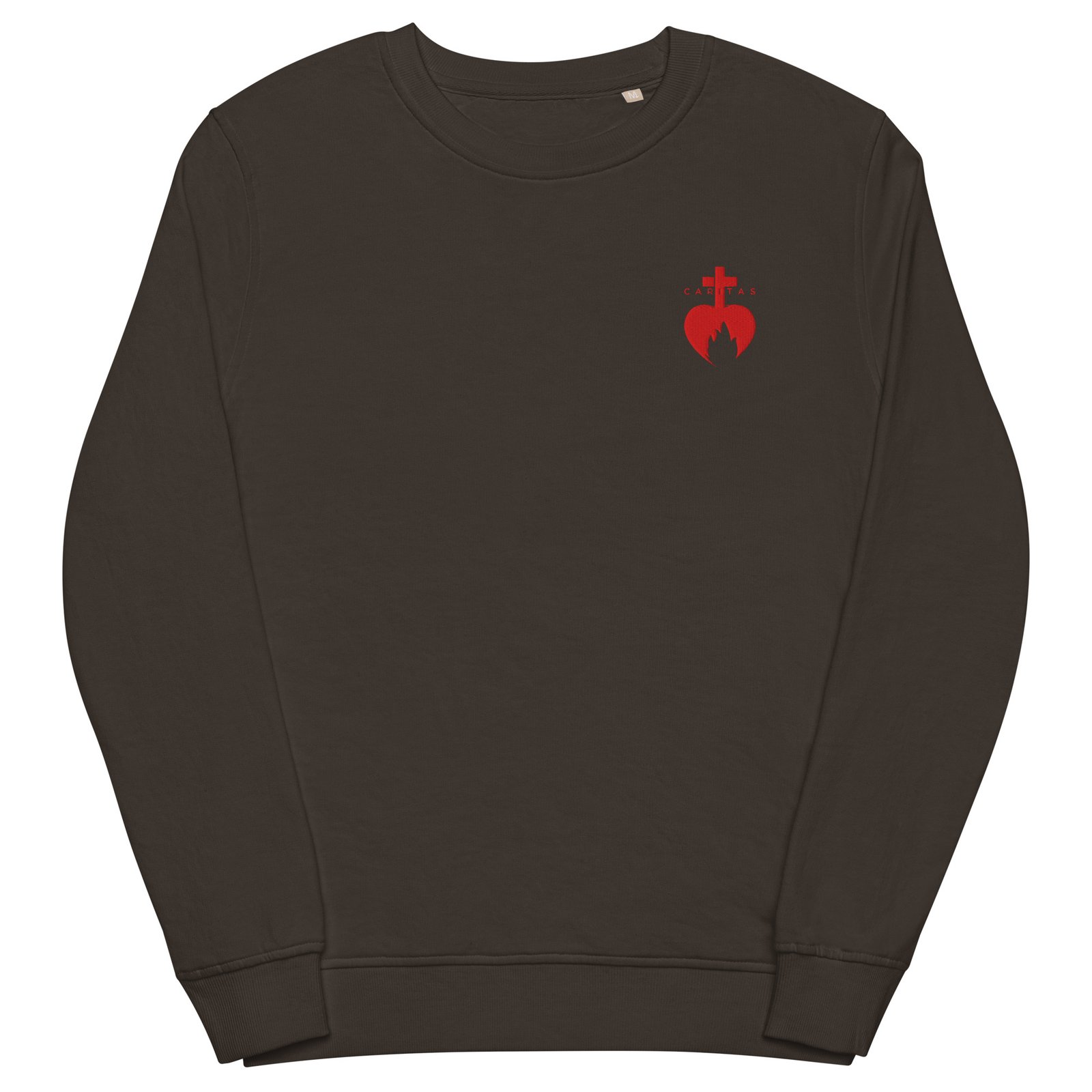 Sweat chrétien brodé "caritas” pour homme | Jean 14:27 – Image 8