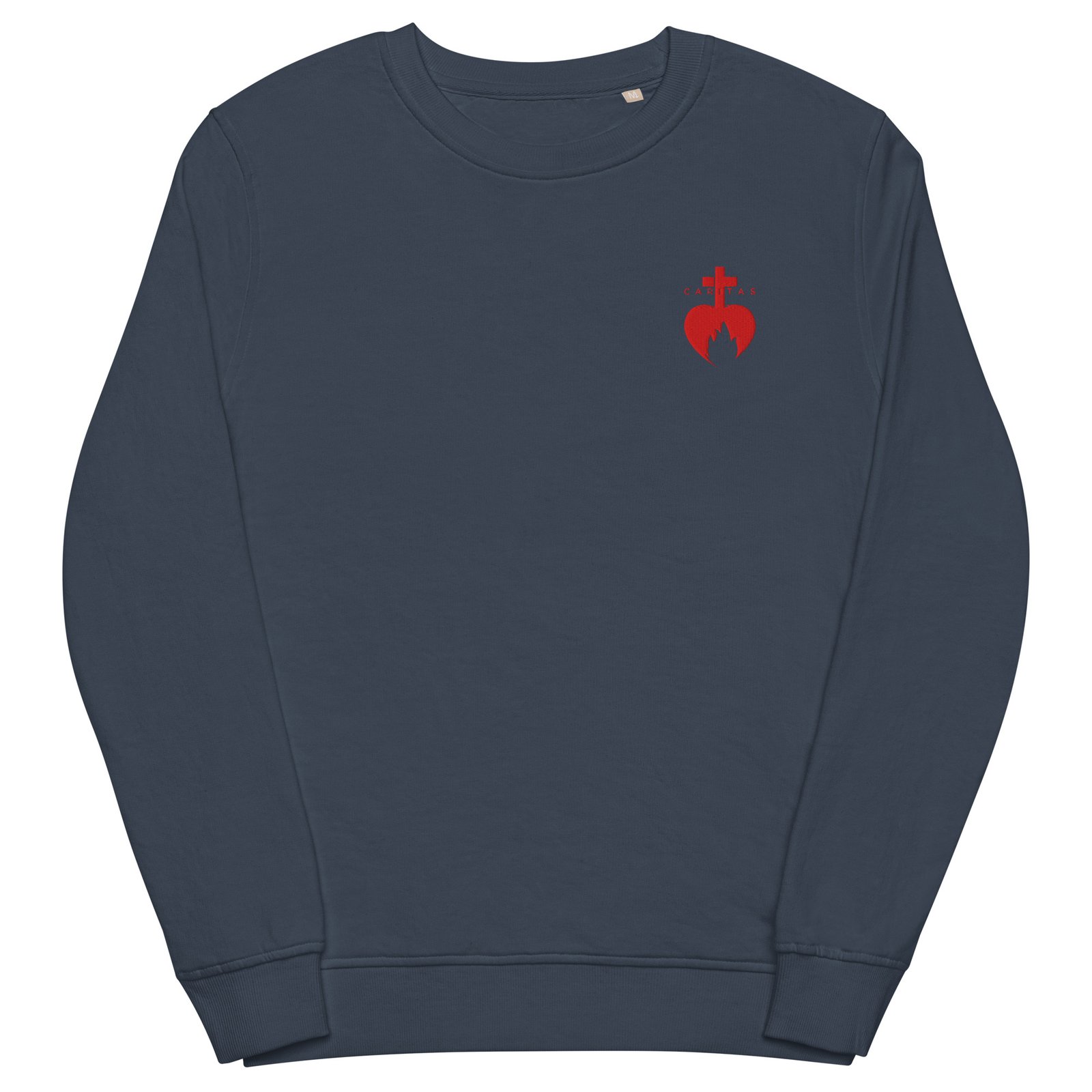 Sweat chrétien brodé "caritas” pour homme | Jean 14:27 – Image 14