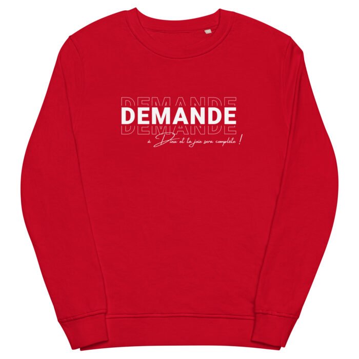 Sweat chrétien homme “Demande à Dieu” | Couleurs – Image 4