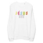 Sweat chrétien femme « Je suis le Chemin, la vérité... »| Pull bio – Image 2