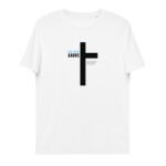 T-shirt chrétien homme «Jésus sauve» | blanc – Image 3