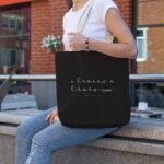 Tote bag chrétien “Ne crains pas” | Noir