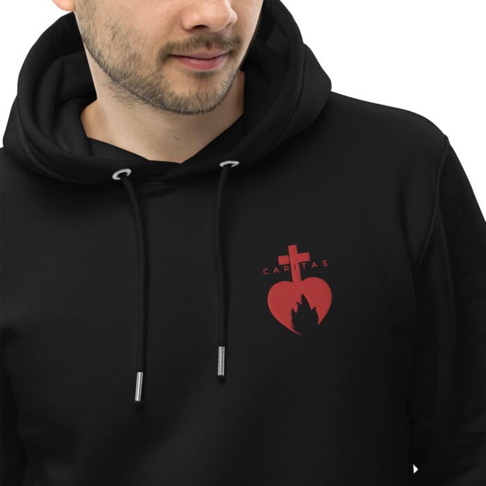 Sweat à capuche brodé "Sacré-Cœur" homme | Hoodie chrétien – Image 12