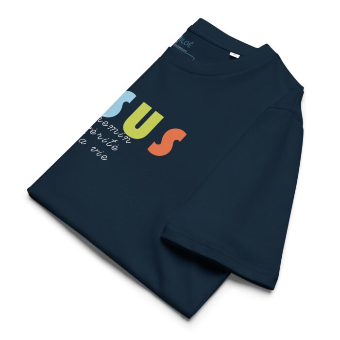 T-shirt chrétien femme “Jésus le chemin... ” | couleurs sombres – Image 15