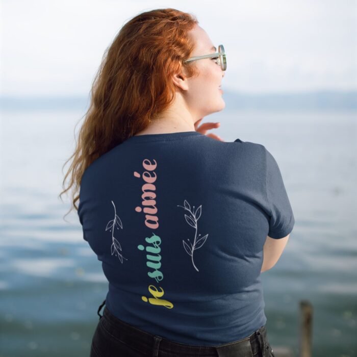 T-shirt chrétien femme “Je suis aimée” | 3 couleurs – Image 5