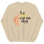 Sweat chrétien femme “La joie est un don” | Couleurs claires – Image 10