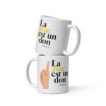 mug chrétien la joie est un don