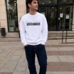 Sweat chrétien homme “Possible à Dieu” | blanc