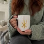Mug chrétien “Chrisme” | Tasse blanche en céramique