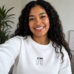 Sweat chrétien femme brodé “Alpha et Oméga” | blanc