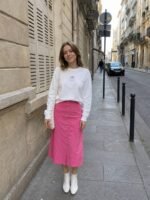 Sweat chrétien femme brodé “Alpha et Oméga” | blanc – Image 4