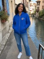 Sweat zippé à capuche chrétien “La joie est un don” | Diverses couleurs – Image 9