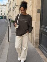 sweatshirtchretienfemmenecrainspasmarron
