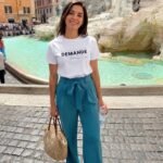 T-shirt chrétien femme “Demande à Dieu” | blanc