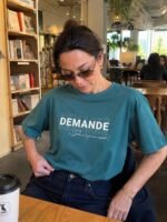 T-shirt chrétien femme “Demandez et vous recevrez” | Diverses couleurs – Image 21