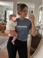 T-shirt chrétien femme “Demandez et vous recevrez” | Diverses couleurs – Image 2