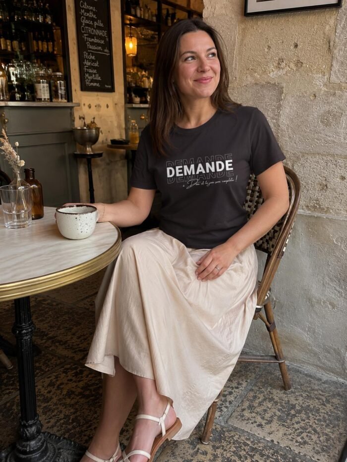 T-shirt chrétien femme “Demandez et vous recevrez” | Diverses couleurs – Image 15