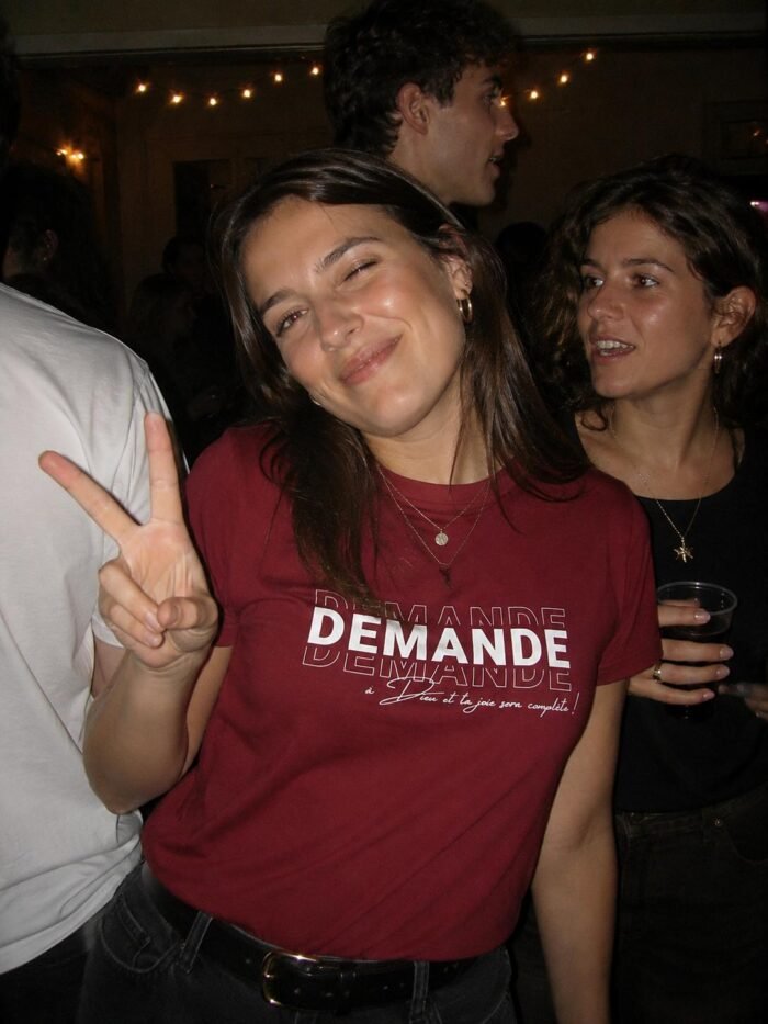 T-shirt chrétien femme “Demandez et vous recevrez” | Diverses couleurs – Image 10