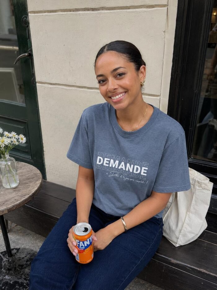 T-shirt chrétien femme “Demandez et vous recevrez” | Diverses couleurs – Image 4