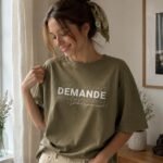 T-shirt chrétien femme “Demandez et vous recevrez” | Diverses couleurs