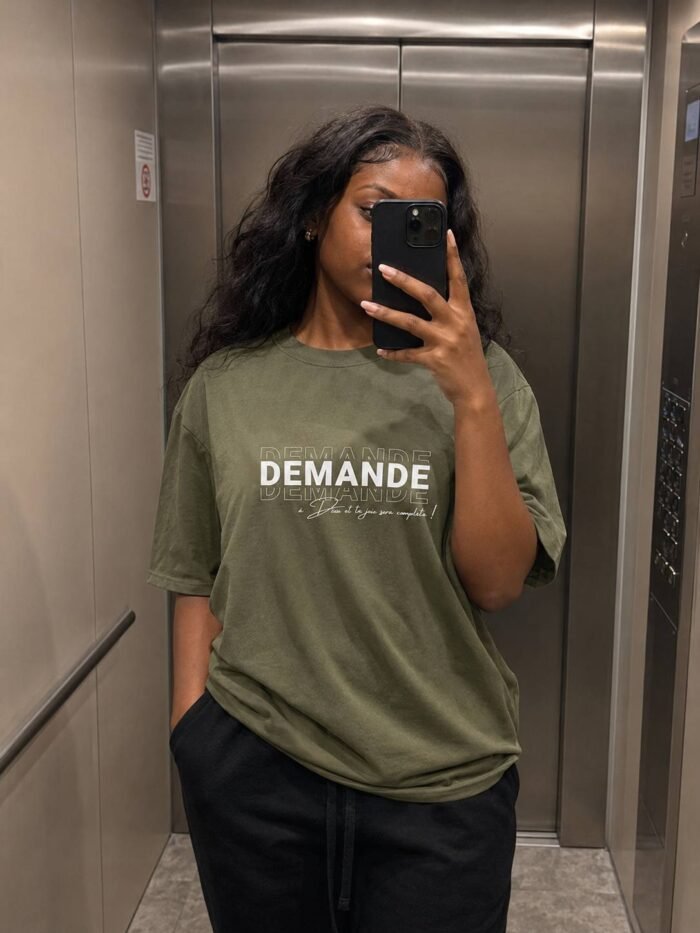 T-shirt chrétien femme “Demandez et vous recevrez” | Diverses couleurs – Image 5
