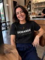 T-shirt chrétien femme “Demandez et vous recevrez” | Diverses couleurs – Image 9