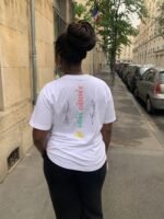 T-shirt chrétien femme “Je suis aimée” | blanc – Image 5