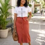 T-shirt chrétien femme “Jésus a changé ma vie” | Blanc