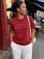 tshirtchretienfemmenecrainspasBordeau1