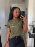 tshirtchretienfemmenecrainspasKaki