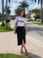 T-shirt chrétien femme « possible à Dieu » | blanc