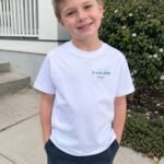 T-shirt chrétien garçon “Je suis aimé” | blanc