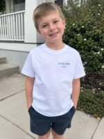 T-shirt chrétien garçon “Je suis aimé” | blanc