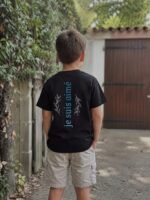 T-shirt chrétien garçon “Je suis aimé” | Noir – Image 6